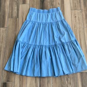 High rise skirt